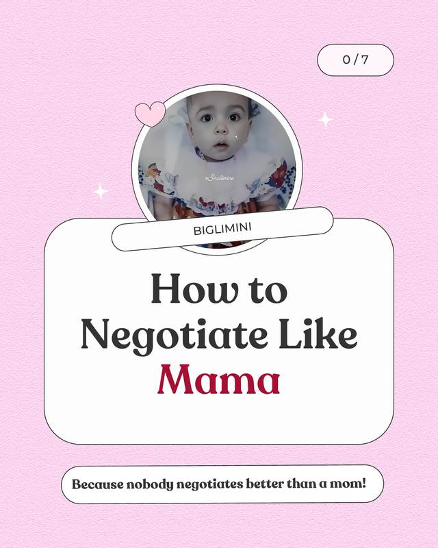 How to Negotiate Like Mama — slide 1
